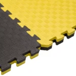 Prostirka tatami puzzle crno žuto