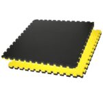 Prostirka tatami puzzle crno žuto