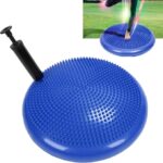 Balans polulopta sa pumpom - Balance cushion žuta