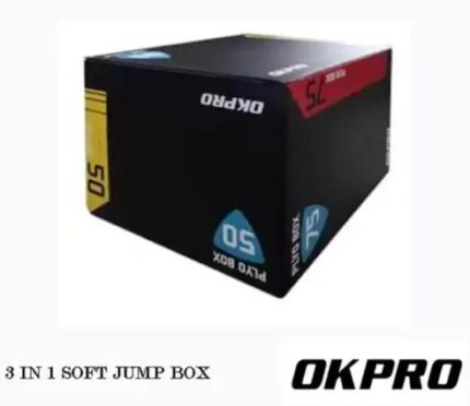 OK Pro Plyo 3 in 1 Soft Jump Box (51x61x76cm)