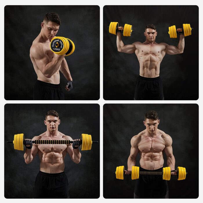 Combo set tegova sa metalnom oblogom 20kg