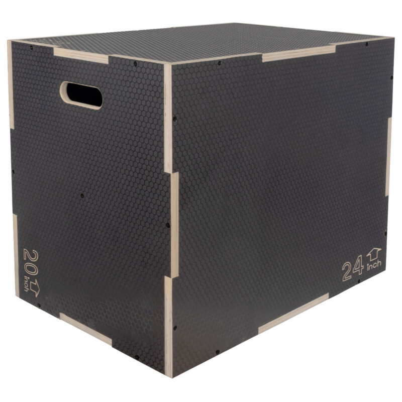 Plyo box - drvena kutija za skok 51*61*76cm (20*24*30 inch)